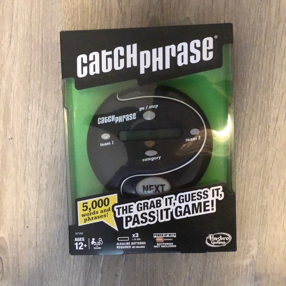 New - Catch Phrase